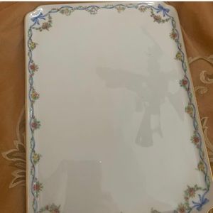 Limoges porcelain tray 6 x 9